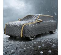 Telo Copriauto Antigrandine Per BYD Shark 6 Premium 2025 Telo Auto,Protezione Tutte Stagioni Cotone Spesso Telo Auto Antipioggia Neve Gelo Antigraffio Deposito