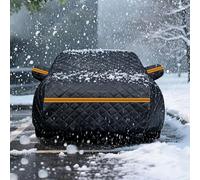 Telo Copriauto Antigrandine per Dacia Duster 1 Phase 2 2010-2017, Esterno in Cotone Ispessito Copriauto Impermeabile, Alta Qualità Protezione, auto Protezione da Foglie,Gelo,Neve