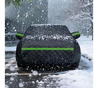 Telo Copriauto Antigrandine per Dacia Sandero 2 2013-2017, Esterno in Cotone Ispessito Copriauto Impermeabile, Alta Qualità Protezione, auto Protezione da Foglie,Gelo,Neve