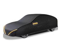 Telo Copriauto Antigrandine Per Dacia Spring 2021-2023,Telo copriauto da esterno,Resistente ai Graffi, Alla Neve e al Calore,con Strisce Riflettenti