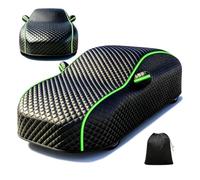 Telo Copriauto Antigrandine per For -d Edge 2009 2010 2011 2012 2013 2014 | Su Misura con Strisce Riflettenti Notturne, Tutto Clima Antivento Antisole Antipolvere, Adatta a Berlina, Hatchback, SUV, MPV
