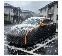 Telo Copriauto Antigrandine per M aserati Ghibli | A Prova Di Neve e Grandine, Resistente a Vento e Sabbia, Spessore Maggiorato, Termoisolante, Lunghe Bande Riflettenti