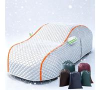 Telo Copriauto Antigrandine per Mercede s-Ben z GLC Coupe,Telo Auto Anti Grandine Per Esterno Spesso Impermeabile con Zip Laterale Accessori Esterni Per Tutte Le Stagioni