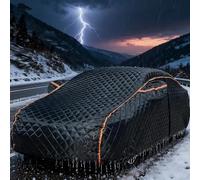 Telo Copriauto Antigrandine Per Renault Dauphine 1956-1968, Copriauto Antigrandine Imbottito,Impermeabile traspirante, Polvere E Neve Per Rimessaggio All'aperto A Lungo Termine-J837