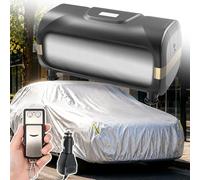 Telo Copriauto Automatico Con Telecomando, Batteria Da 3000 Mah, Caricabatterie Per Auto Incluso,Telo Copriauto Retrattile Per Tutte Le Stagioni, Ideale Per Il Parcheggio Send-us-the-car-model