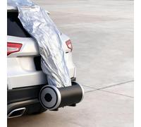 Telo copriauto automatico con telecomando, tendalino pieghevole e retrattile per auto, impermeabile e antigrandine per esterni, garage portatile per esterni per veicoli fuoristrada/SUV(YM)