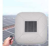 Telo Copriauto Automatico Per Suv, Impermeabile, Resistente A Tutte Le Condizioni Atmosferiche Grandine Ventos E Neve Copertura Completa Per Auto Da Esterno Con Telecomando Ricarica Solare White-2L