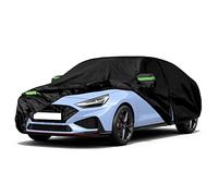 Telo Copriauto Compatibile con 2011-2024 Hyundai i30 i30 N, Copertura per Auto Impermeabile Traspirante Esterno Telo Copri con cerniera e fasce antivento protezione da neve pioggia polvere