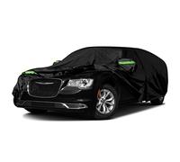 Telo copriauto compatibile con Chrysler 300 300C 2011-2022, 6 strati, resistente, impermeabile, antipolvere, nero