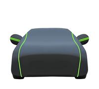Telo Copriauto Compatibile con Renault Laguna Copertura Auto Impermeabile Telo per Auto da Esterno antipolvere antivento anti-neve protezione UV con Zip Laterale,Nero-Verde