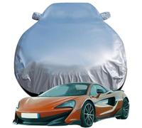Telo Copriauto Compatibile per McLaren 600LT Convertible, Anti Neve Graffio UV Tutte Le Stagioni Protezione Oxford Copertura,Silver