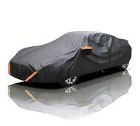 Telo Copriauto completi Per Mercede G-Class G500 2016,Telo copriauto per tutte le stagioni - Resistente a pioggia/neve, protezione UV, antipolvere, antigraffio