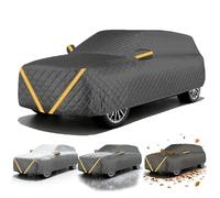 Telo copriauto Completo per VW Caddy Maxi 4-Door 2020-2026 | Telo Protettivo antigrandine,Resistente ai Raggi UV,Protezione da Pioggia,Sole e Raggi UV per Esterni,con Striscia Riflettente,per berline