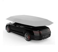 Telo copriauto con protezione solare, tenda universale per auto, mobile, pieghevole, portatile, completamente automatico, telecomando pieghevole, ombrello per auto con batteria rimovibile, parasole