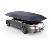 Telo copriauto con protezione solare, tenda universale per auto, mobile, pieghevole, portatile, completamente automatico, telecomando, ombrellone per auto con batteria rimovibile, parasole per auto,