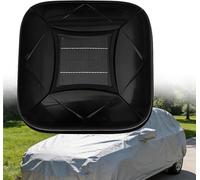 Telo copriauto con ricarica solare, portatile, parasole, con telecomando, apri/chiudi con un solo tasto, allarme antifurto, strisce riflettenti per berlina SUV