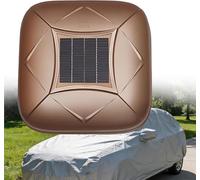 Telo copriauto con ricarica solare, portatile, parasole, con telecomando, apri/chiudi con un solo tasto, allarme antifurto, strisce riflettenti per berlina SUV