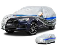 Telo Copriauto da Esterno, Holthly 10 Strati Telo Copri Auto Felpato 100% Impermeabile, Copertura Auto Adatta per Suv 4x4 Audi Q7, BMW X5, Mercedes GLE, Porsche Cayenne,etc.YXL