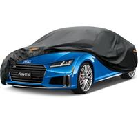 Telo Copriauto da Esterno, Kayme Copertura a 6 Starti per Coupé Impermeabile Anti UV Anti Vento Antipolvere, Compatibile Con Audi TT, SLK, MX-5, 207CC, BMW Z3, Opel Tigra, ecc. (fino a 420 cm)