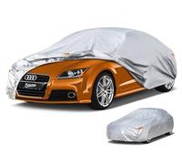 Telo Copriauto da Esterno, Kayme Copertura a 6 Starti per Coupé Impermeabile Anti UV Anti Vento Antipolvere, Compatibile Con Audi TT, SLK, MX-5, 207CC, BMW Z3, Opel Tigra, ecc. (fino a 420 cm)