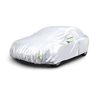 Telo Copriauto da Esterno per Dacia Logan (B0 Facelift) 2012-2024,Telo Copriauto da Esterno Copertura Auto Impermeabile Traspirante con Zip Laterale, 100% Impermeabile.