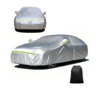 Telo Copriauto da Esterno per Hyundai i30 N 5-door Hatchback 2017-2020, Telo Auto Esterno Impermeabile Traspirante, Telo Copriauto Completa, Anti-UV Elevata Elasticità(Silver)