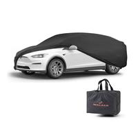Telo Copriauto da interno Indoor Stretch, Copertura protettiva per uso interno Misura 6 station wagon nero