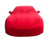 Telo Copriauto da Interno per Ferrari 488 Coupe Cabrio GTB/Spider/Pista/Pista Spider, Morbido Elasticizzato Traspirante Telone Antipolvere e Resistente,- Red