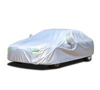 Telo Copriauto Esterno per Alfa Romeo Mito (Type 955 2008-2018),Copertura Auto Impermeabile E Protezione Solare Con Strisce Riflettenti,Protezione Contro Pioggia Neve Polvere,Silver