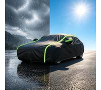 Telo Copriauto Impermeabile Esterno Per Ferrari Roma 2020 2021 2022 2023, Copertura per Auto con Cerniera Portiera Telo Auto Antivento Anti-UV Protezione Pioggia Neve Polvere r233
