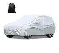 Telo Copriauto Impermeabile Per Hyundai Pony IV/Excel II 1989-1994,Con Borsa Portaoggetti Copertura Personalizzato Protezione a Copertura Completa Anti Acqua Polvere Neve Sole Freddo