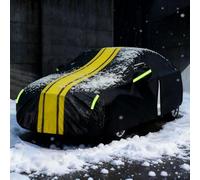 Telo Copriauto Impermeabile per Lada Samara 2109 （1987-2004）,Telo per Auto da Esterno con Zip Laterale, Anti Acqua Polvere Neve Sole Freddo