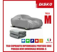 TELO COPRIAUTO IMPERMEABILE PROTEGGI SOLE PIOGGIA NEVE UNIVERSALE MISURA :M