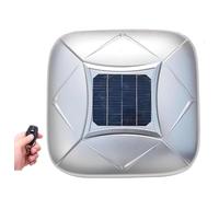 Telo Copriauto Intelligente Con Ricarica Solare,Coperture Esterne Complete Automatiche,Atmosferiche Grandine Ventos Neve Copertura Completa per Auto Esterno Telecomando Ricarica Solare 2L-Silver