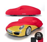 Telo copriauto interno BUSHBOCK Taglia M universale elastico traspirante rosso