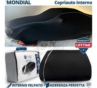 TELO COPRIAUTO Interno Per Ferrari Mondial Felpato Traspirante Nero Garanzia A V