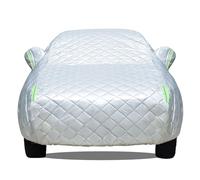 Telo Copriauto Invernale per Audi A3 Sedan Telo Auto Antigrandine, Telo Grandine Auto Imbottito Copri Macchina Resistente ad Neve Ghiaccio Gelo Sole Tissu en Coton Epais, Résistant à la Grêle(Silver)