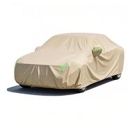 Telo Copriauto Invernale per Saturn Aura 2006-2010,Copriauto per Auto Esterno Impermeabile Anti UV Anti Vento Antipolvere(Beige-per Saturn Aura 2006-2010)