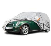 Telo Copriauto, Kayme Copertura per Auto Impermeabile, Compatibile con Mini Convertible R52(2005-2008), Anti UV Anti Vento Antipolvere a 6 Strati con Cerniera e in Cotone.(Consegna in 3-7 giorni)