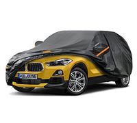 Telo Copriauto, Kayme SUV Copertura per Auto Impermeabile, Compatibile con 2018-2024 BMW X2(F39), Anti UV Anti Vento Antipolvere a 7 Strati con Cerniera e in Cotone.(Consegna in 3-7 giorni)