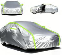 Telo Copriauto Per BMW 3 Series 2005-2019, Copriauto Impermeabile per Auto, Protezione Tutte le Stagioni, Strisce Riflettenti e Cinture Antivento, per SUV Hatchback-t345