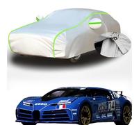 Telo Copriauto per Bugatti Centodieci, Telo Copriauto da Esterno, Coperture per Carrozzeria, Impermeabile Anti UV Anti Vento e Antipolvere,D