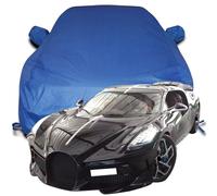 Telo Copriauto per Bugatti La Voiture Noire Casual Shooting, Copriauto per Quattro Stagioni da Esterno, Tessuto Oxford Impermeabile,Blue