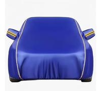 Telo Copriauto Per BYD Dolphin | Telone Per Auto Personalizzato,Telo auto universale per tutte le stagioni,Impermeabile,Antivento,con cerniera laterale(Blue)
