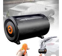 Telo Copriauto per Esterni, Copertura Completamente Esterna con Telecomando, Riparo Portatile da Sole, Neve E Intemperie, Posto Auto Elettrico Intelligente con Restringimento per Berline, SUV