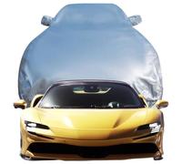 Telo Copriauto per Ferrari SF90 Spider, Telo Copriauto da Esterno, Coperture per Carrozzeria, Impermeabile Anti UV Anti Vento e Antipolvere,Silver