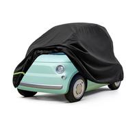 Telo copriauto per Fiat Topolino, spessore 210D, imbottito per Fiat Topolino, orlo elastico + cinghie antivento, protezione per tutte le condizioni atmosferiche