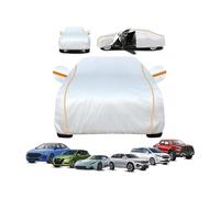 Telo Copriauto per Hyundai Santa Fe,Copriauto Tutte Stagioni - Impermeabile Pioggia & Neve + Antipolvere + Protezione UV, Resistente a Gelo & Anti-foglie