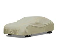 Telo Copriauto per Maserati Ghibli 2013-2025 | 4975 x 1945 x 1465 mm Telo copriauto Completo su Misura, Impermeabile, AntiGraffio, Antipolvere e Resistente ai Raggi UV, con Cerniera(Khaki)