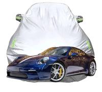 Telo Copriauto per Porsche 911 GT3 Touring 992, Anti-Neve Graffio UV Copertura, Tutte Le Stagioni Protezione Oxford Telone per Auto,Silver